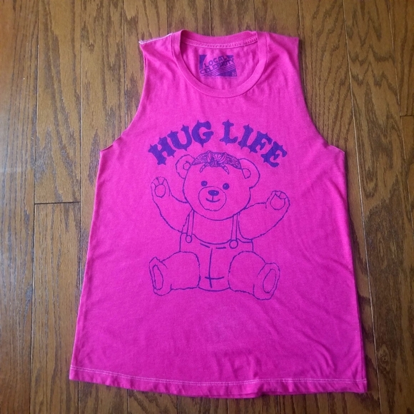 Hug Life Screen Muscle Tee - Picture 4 of 6